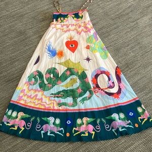 Size S. Custom Dress. Such an amazing pattern.